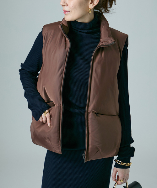 VERMEIL par iena（ヴェルメイユパーイエナ） ダウンベスト ベスト