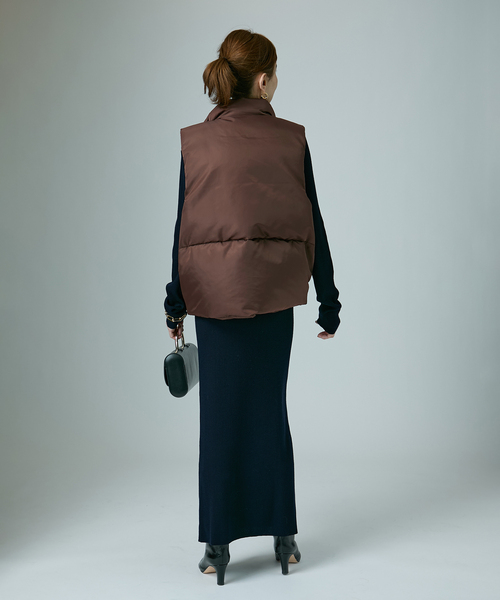 VERMEIL par iena（ヴェルメイユパーイエナ） ダウンベスト ベスト