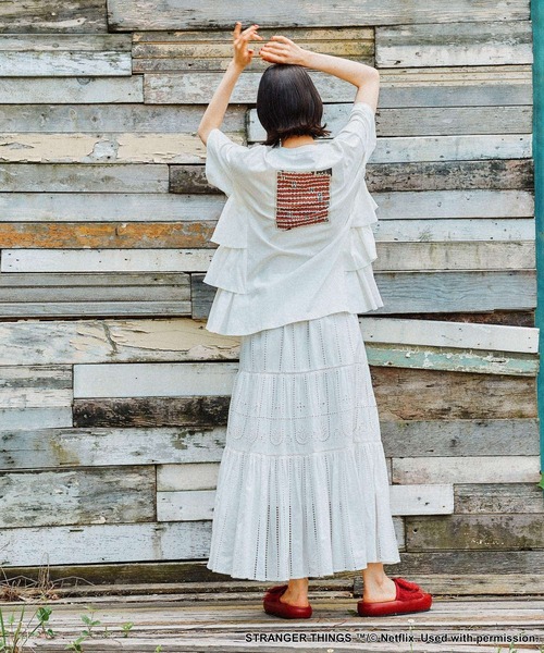 niko and… 「niko and」 半袖カットソー FREE オフホワイト