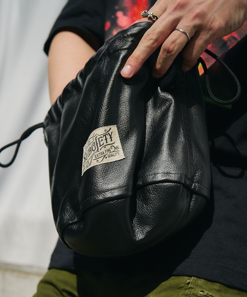 Subciety（サブサエティ） バッグインバッグ ハンドバッグ Leather