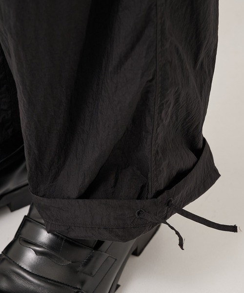 ATON（エイトン） パンツ 「ATON/エイトン」HAND DYED NYLON UTILITY