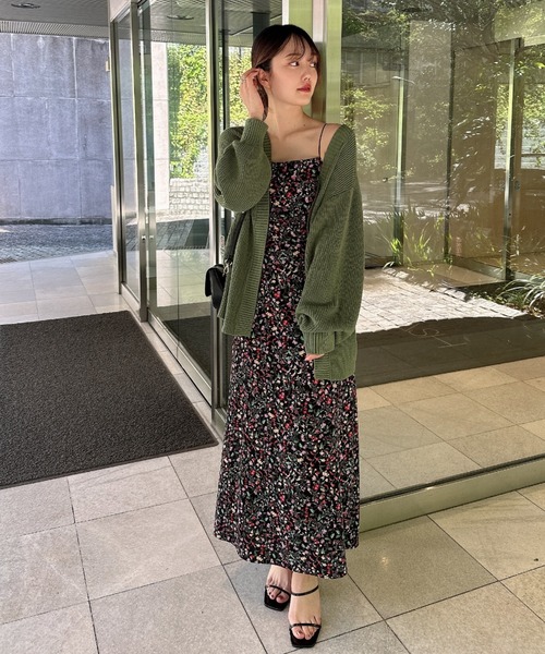 SNIDEL（スナイデル） カーディガン 0 グリーン レディース : ZOZOTOWN