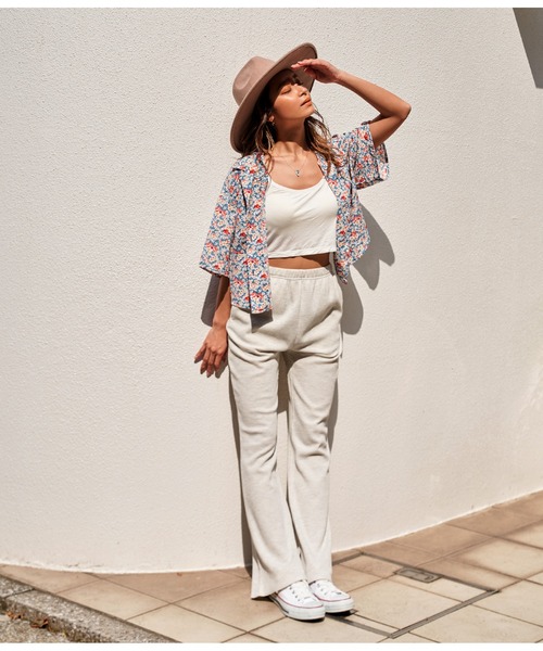 「anap mimpi」 半袖シャツ FREE グリーン レディース_画像6