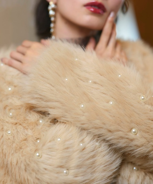 RUIRUE BOUTIQUE（ルイルエブティック） コート アウター パール