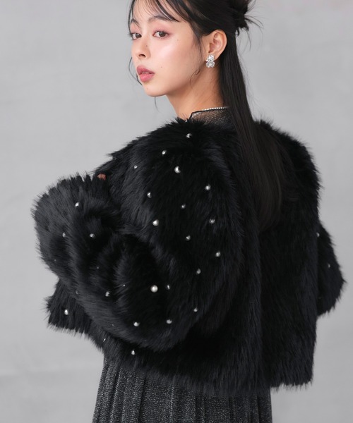 RUIRUE BOUTIQUE（ルイルエブティック） コート アウター パール