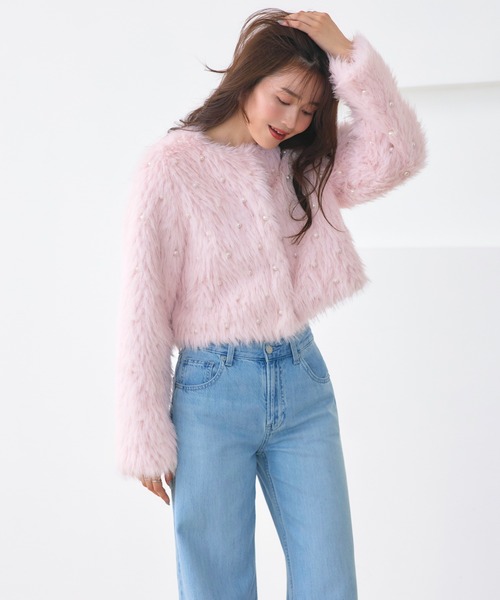 RUIRUE BOUTIQUE（ルイルエブティック） コート アウター パール