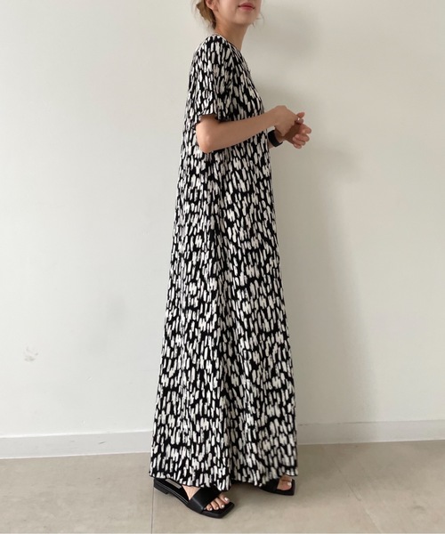 「Didot.showroom」 半袖ワンピース FREE ミント レディース_画像5