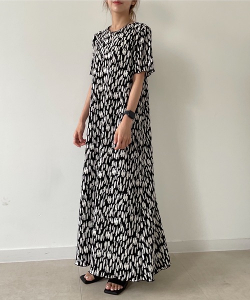 「Didot.showroom」 半袖ワンピース FREE ミント レディース_画像7