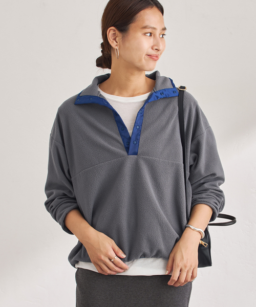 FRAMeWORK（フレームワーク） tシャツ ライトフリーススナップT