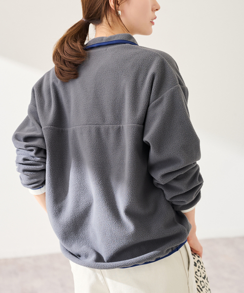 FRAMeWORK（フレームワーク） tシャツ ライトフリーススナップT