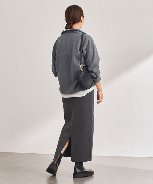 FRAMeWORK（フレームワーク） tシャツ ライトフリーススナップT