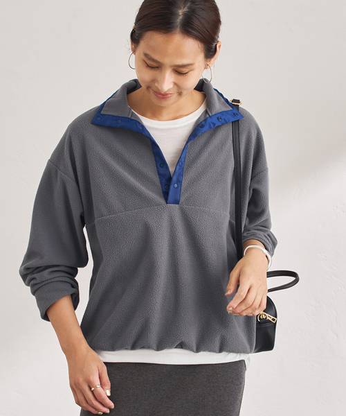 FRAMeWORK（フレームワーク） tシャツ ライトフリーススナップT