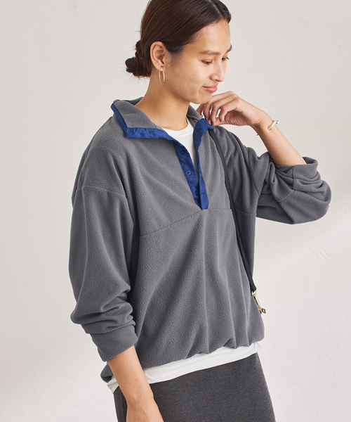 FRAMeWORK（フレームワーク） tシャツ ライトフリーススナップT