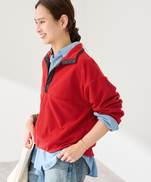 FRAMeWORK（フレームワーク） tシャツ ライトフリーススナップT