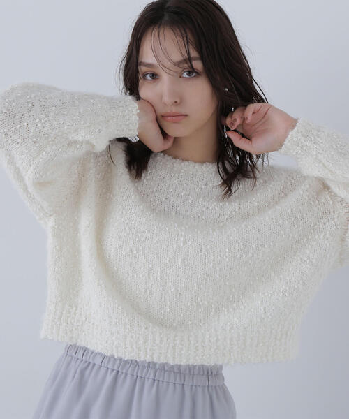 NATURAL BEAUTY BASIC（ナチュラルビューティーベーシック） ニット