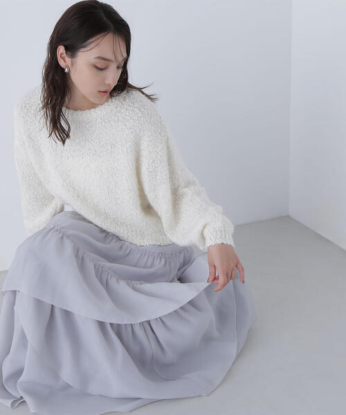 NATURAL BEAUTY BASIC（ナチュラルビューティーベーシック） ニット