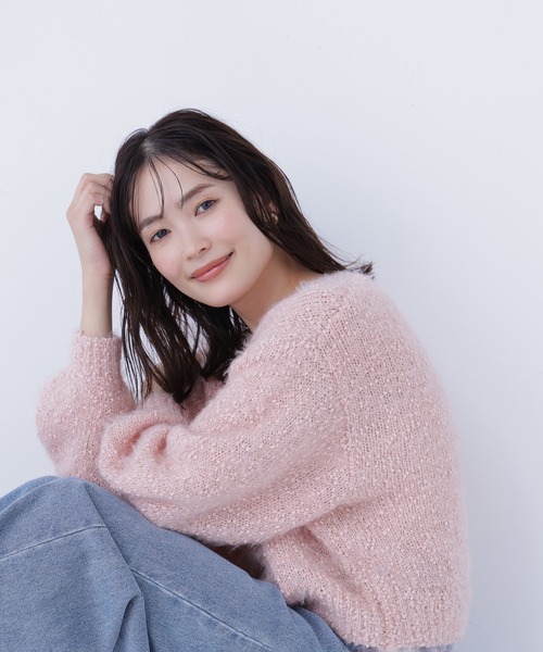 2wayカラーペプラムニット | NATURAL BEAUTY BASIC（ナチュラル