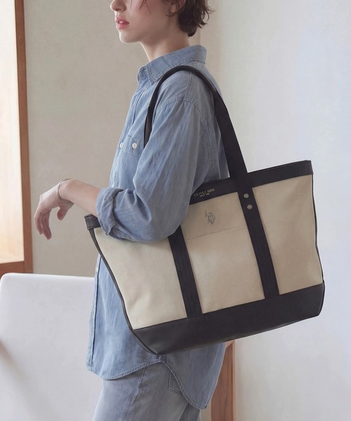 U.S. POLO ASSN.（ユーエスポロアッスン） トートバッグ 「U.S. POLO