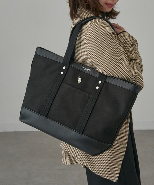 U.S. POLO ASSN.（ユーエスポロアッスン） トートバッグ 「U.S. POLO