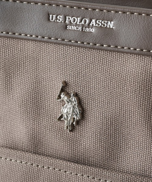 トートバッグ 「U.S. POLO ASSN.」「別注」 キャンバストートバッグ PC A4サイズ収納可能 ビジネスバッグ 通勤 通学の画像
