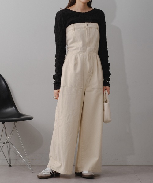 「Kastane」 デニムパンツ 0 ブルー レディース_画像3