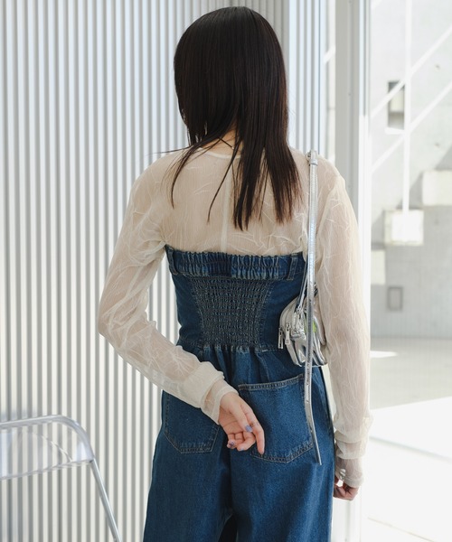 「Kastane」 デニムパンツ 0 ブルー レディース_画像7