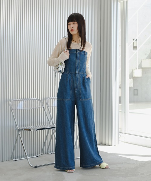 「Kastane」 デニムパンツ 0 ブルー レディース_画像8