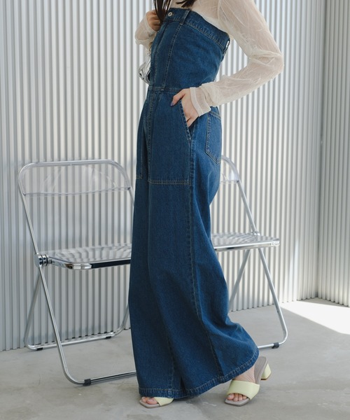 「Kastane」 デニムパンツ 0 ブルー レディース_画像10