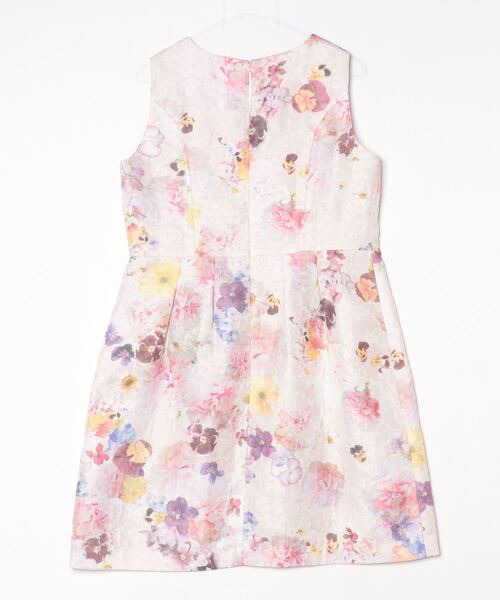 「Rose Tiara」 ノースリーブワンピース 42 ピンク レディース_画像2