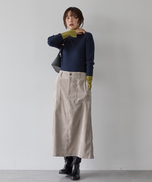 AMERICAN HOLIC（アメリカンホリック） スカート コーデュロイベイカー