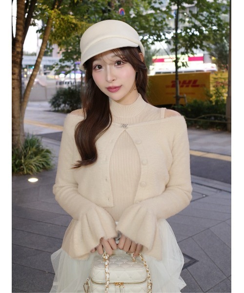 Darich（ダーリッチ） ニット セーター アンサンブルシャギーニット