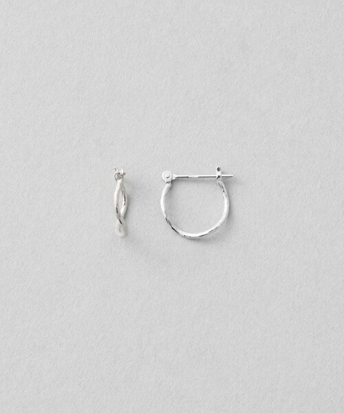 Jouete（ジュエッテ） ピアス K10WG フープピアス ツイスト レディース