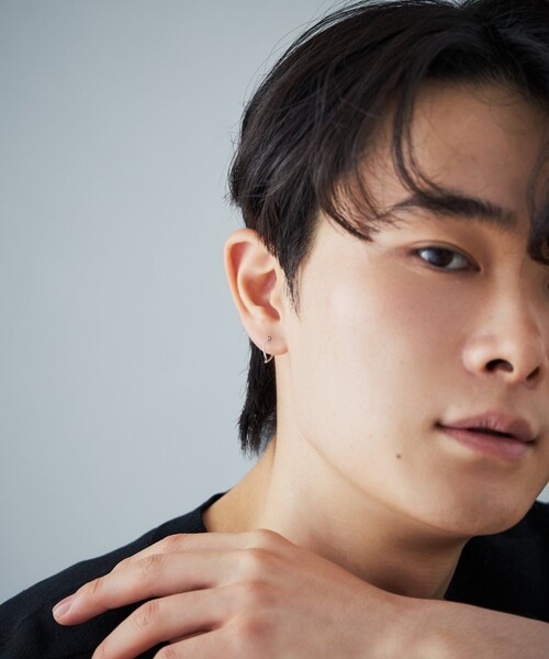 Jouete（ジュエッテ） ピアス K10WG フープピアス ツイスト レディース