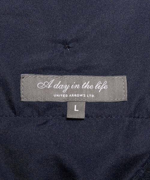 A DAY IN THE LIFE スラックス ホームスパン ネイビースラックス