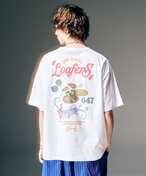 glamb（グラム） tシャツ Loafers Gig T-Shirt / ローファーズギグT