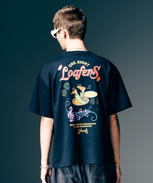 glamb（グラム） tシャツ Loafers Gig T-Shirt / ローファーズギグT