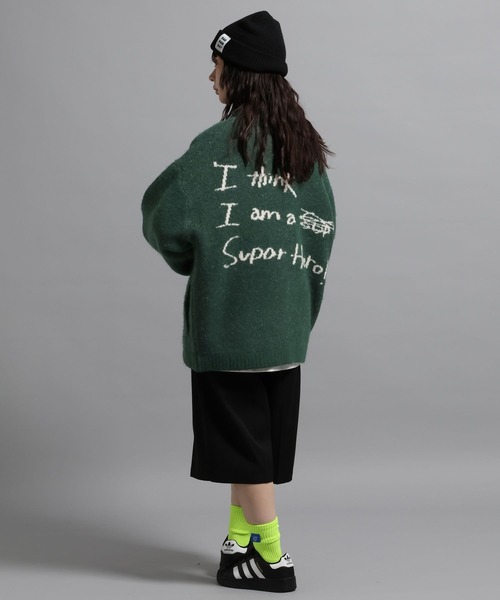 George's カーディガン ラクガキモチーフカーディガン メンズ