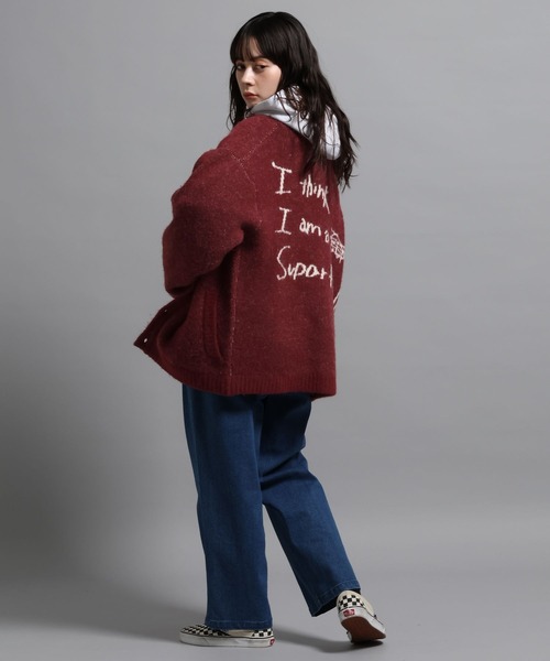 kouji出品 George's カーディガン ラクガキモチーフカーディガン メンズ