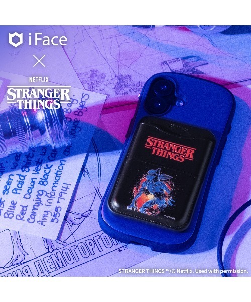 iFace Netflixシリーズ「ストレンジャー・シングス 未知の世界