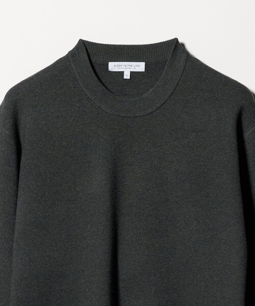 A DAY IN THE LIFE セーター ニット ハイゲージ ミラノリブ メランジ