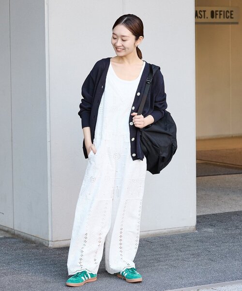 IENA（イエナ） ニットカーディガン FREE ホワイト レディース