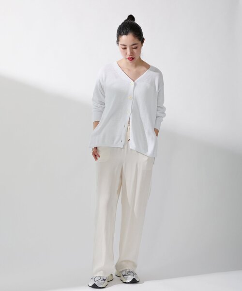IENA イエナ　LIEN 2WAYカーディガン　ホワイト　新品未使用 IENA（イエナ）の「LIEN 2WAYカーディガン（カーディガン/ボレロ