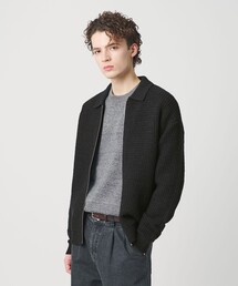 BEAUTY＆YOUTH UNITED ARROWS カーディガン ブークレ レース ジップ