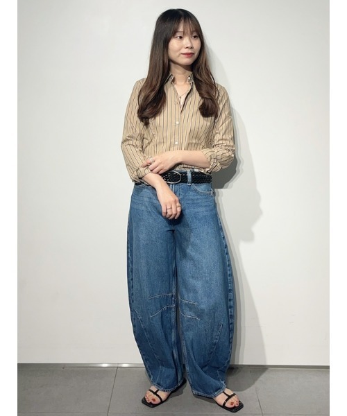 「GAP」 デニムパンツ 25 インディゴブルー レディース_画像7