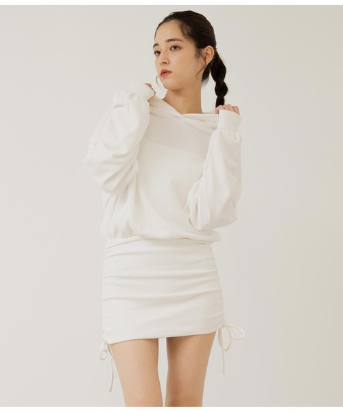 「ANAP」 長袖ワンピース FREE ブラック レディース_画像2