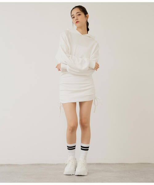 「ANAP」 長袖ワンピース FREE ブラック レディース_画像4