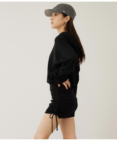 「ANAP」 長袖ワンピース FREE ブラック レディース_画像7