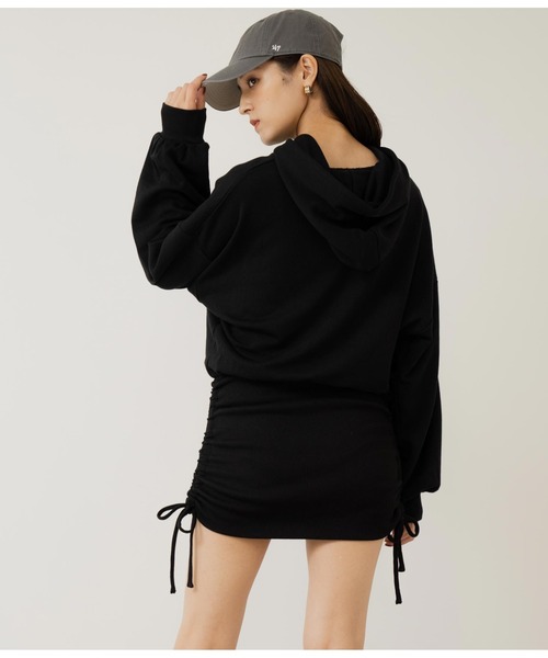 「ANAP」 長袖ワンピース FREE ブラック レディース_画像8