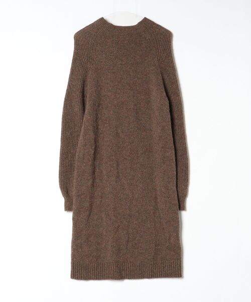 「FIL DE FER」 ニットワンピース FREE ブラウン レディース_画像2
