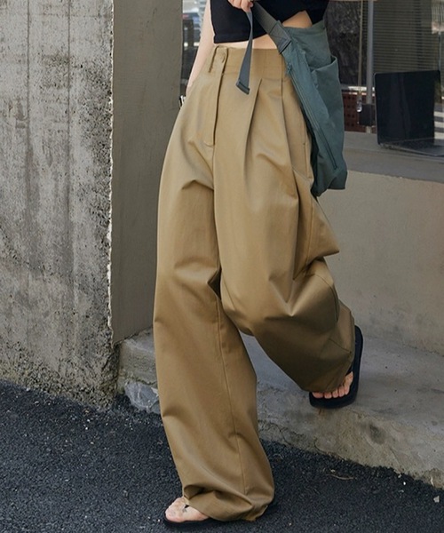 ANOTHER S」 「moment」チノパンツ M ベージュ レディース : ZOZOTOWN